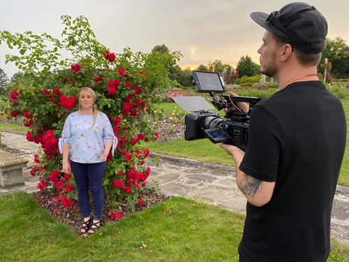 Natáčení klipu Osudy